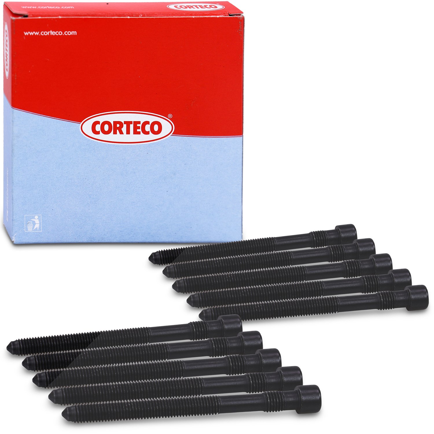 Corteco Zylinderkopfschraubensatz ERSTAUSRÜSTERQUALITÄT [Hersteller-Nr. 016797B] für Audi, Seat, VW, Skoda