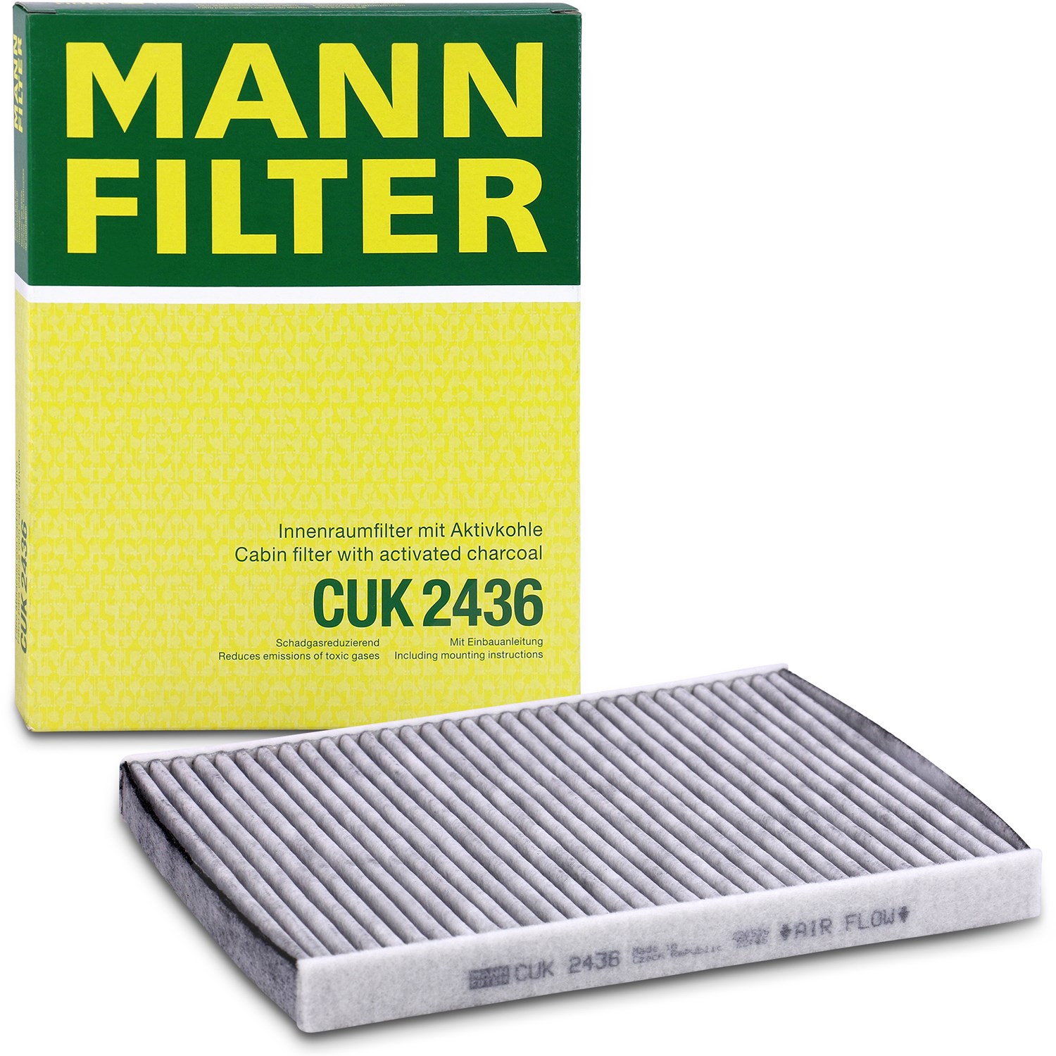 Mann-filter Filter, Innenraumluft [Hersteller-Nr. CUK2436] für Ford