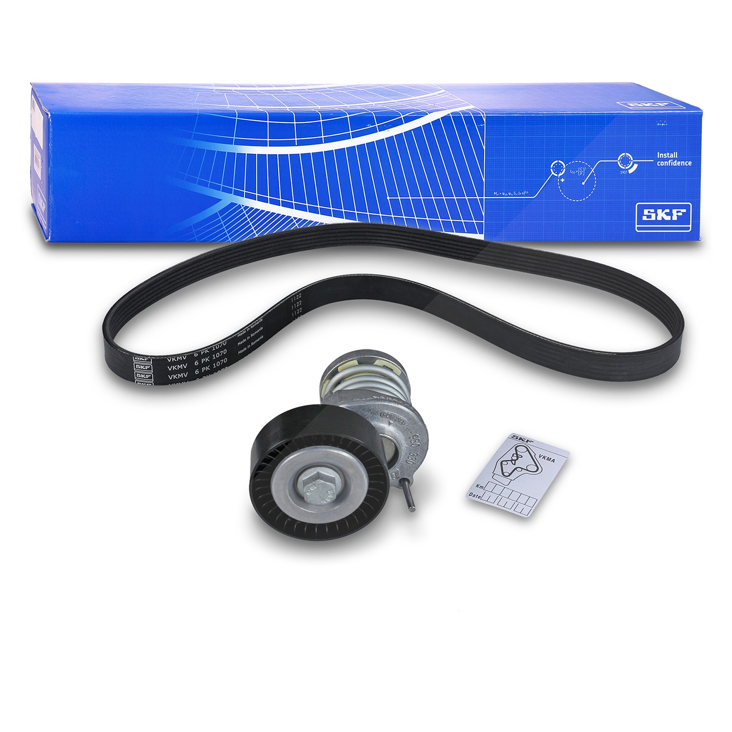 Skf Keilrippenriemensatz [Hersteller-Nr. VKMA31098] für Skoda, Audi, VW, Seat