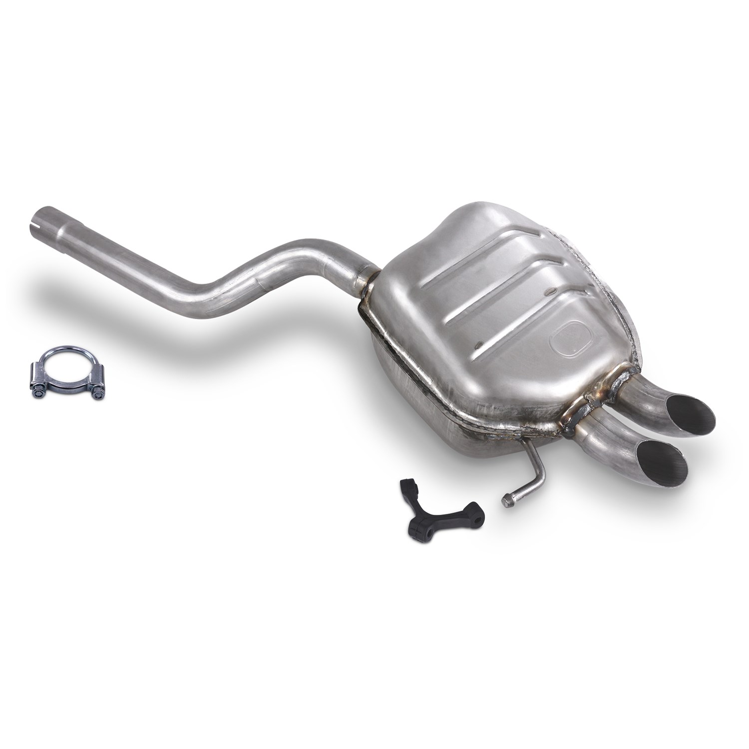 Atec Endschalldämpfer + Montagematerial [Hersteller-Nr. 40668790] für VW, Skoda