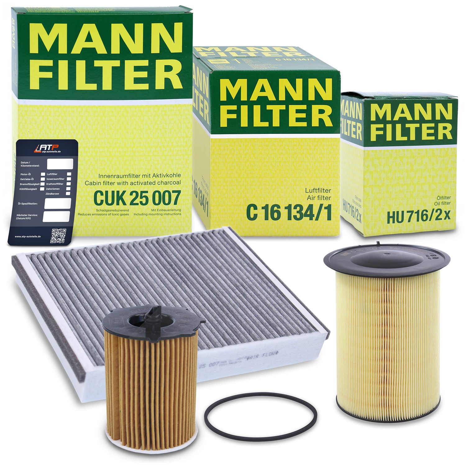 Mann-filter Inspektionspaket Filtersatz SET A [Hersteller-Nr. 10491897] für Ford, Volvo
