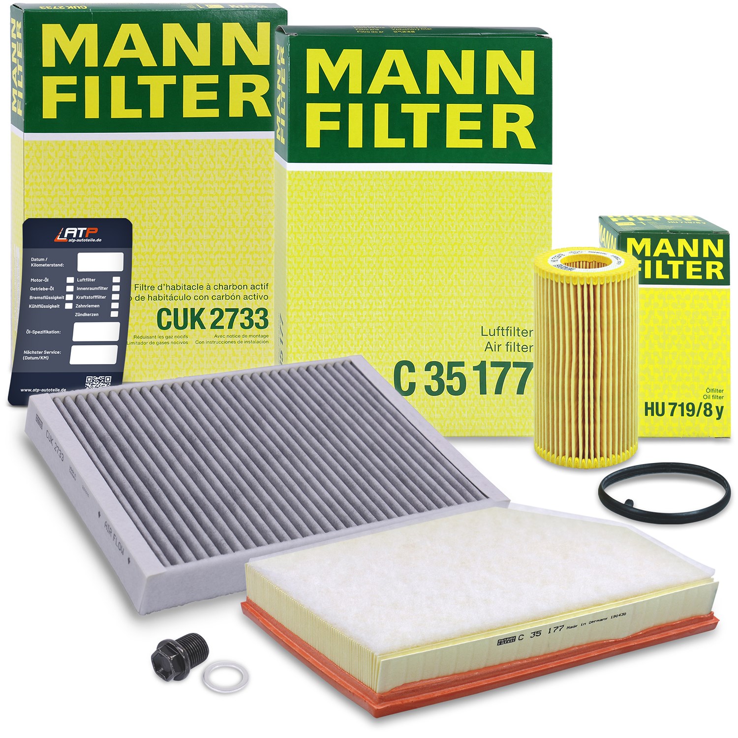 Mann-filter Inspektionspaket Filtersatz SET A [Hersteller-Nr. 40369812] für Volvo