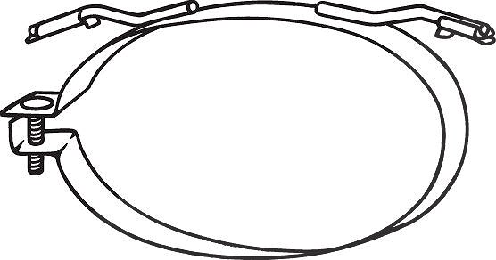 Bosal Halter, Abgasanlage [Hersteller-Nr. 251-970]