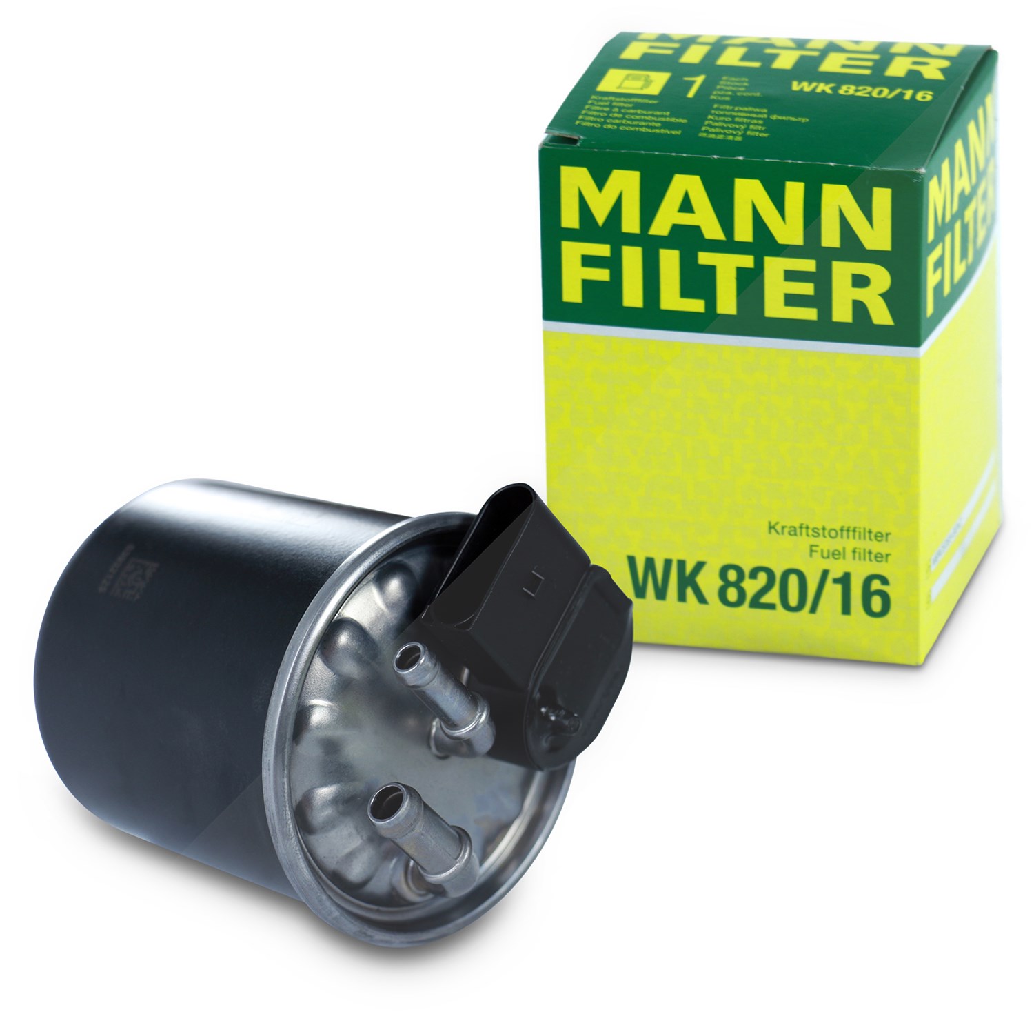 Mann-filter Kraftstofffilter [Hersteller-Nr. WK820/16] für Mercedes-Benz