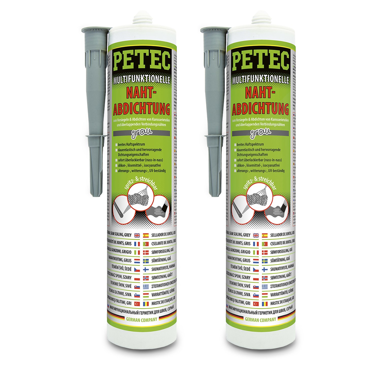 Petec 2x 310ml Multifunktionelle Nahtabdichtung [Hersteller-Nr. 94131]