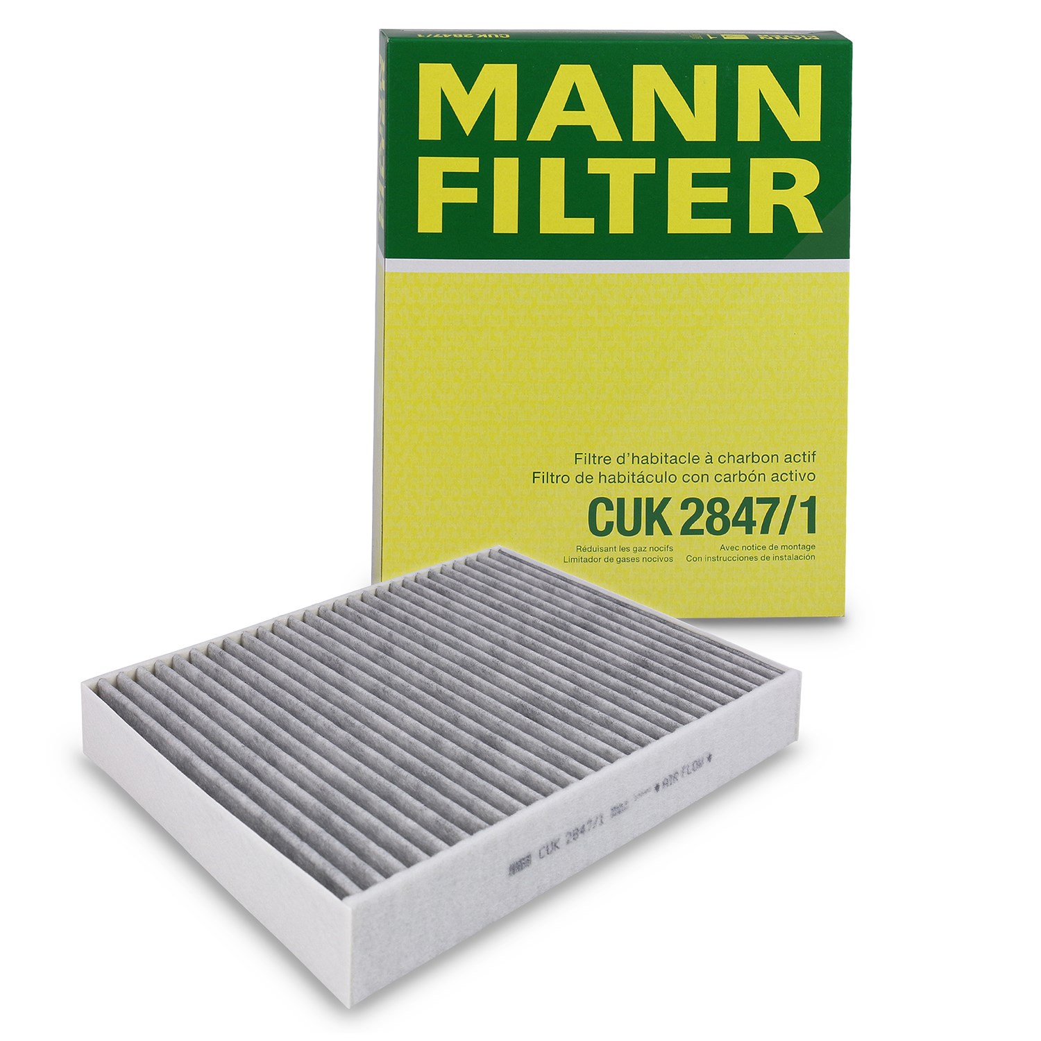 Mann-filter Filter, Innenraumluft [Hersteller-Nr. CUK2847/1] für VW, Porsche
