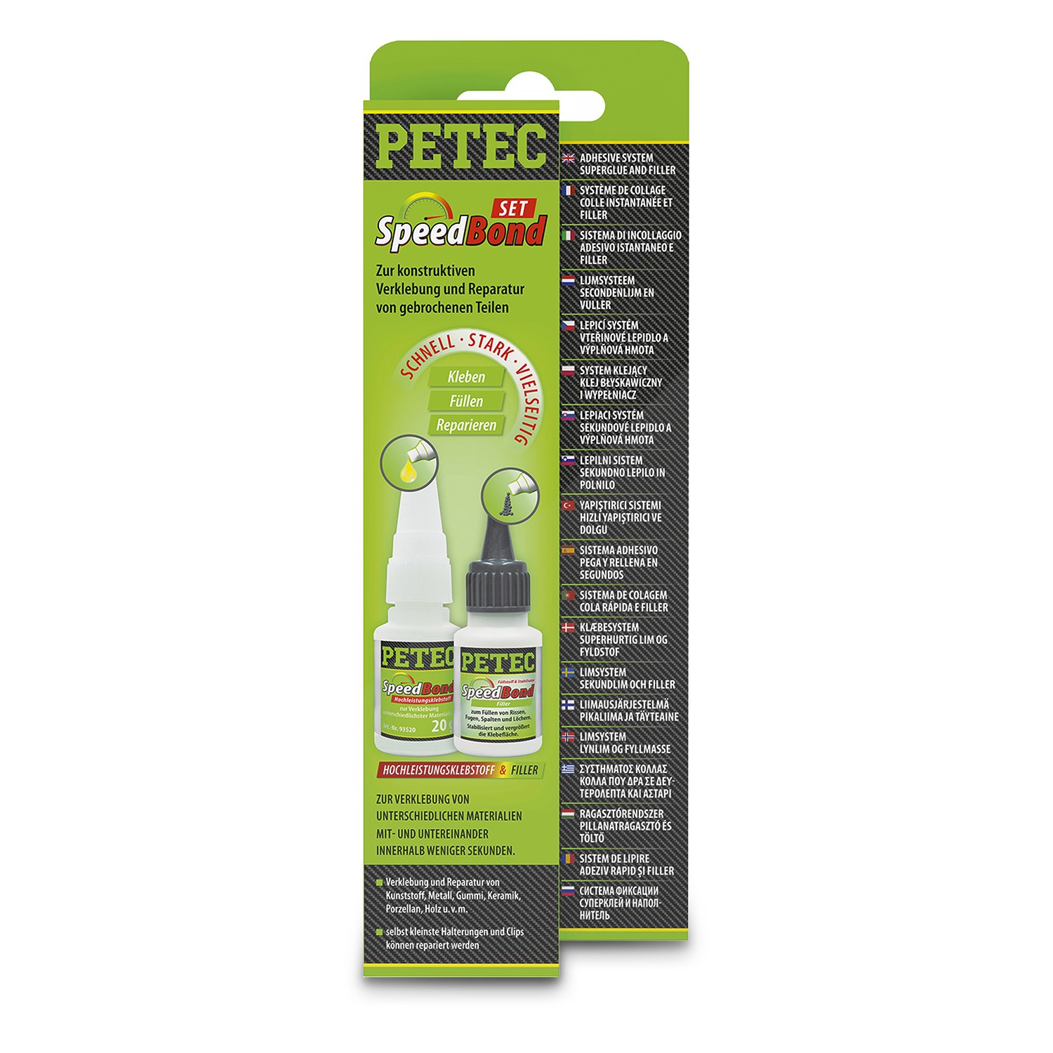 Petec SpeedBond-Set [Hersteller-Nr. 93550]