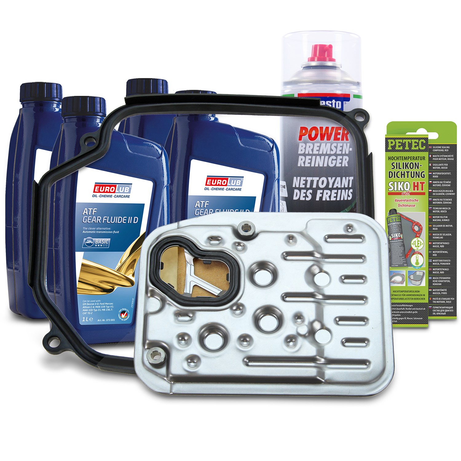 Bestprice Set Hydraulikfilter Automatikgetriebe [Hersteller-Nr. 10710837] für Audi, VW