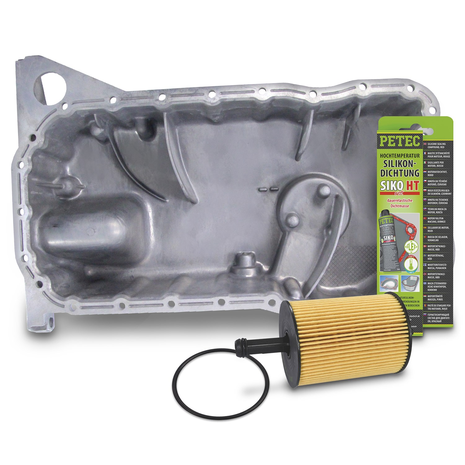 Bestprice Ölwanne + Filter + Dichtung [Hersteller-Nr. 10710905] für VW, Seat