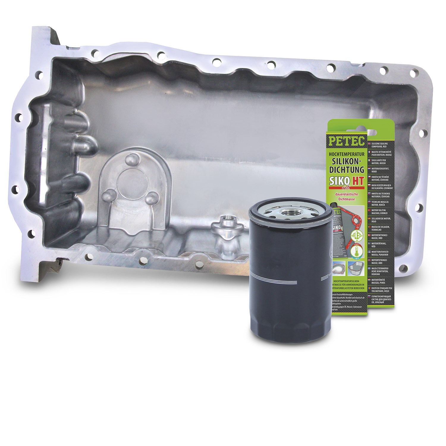 Bestprice Ölwanne + Filter + Dichtung [Hersteller-Nr. 10710912] für VW, Skoda, Seat, Audi