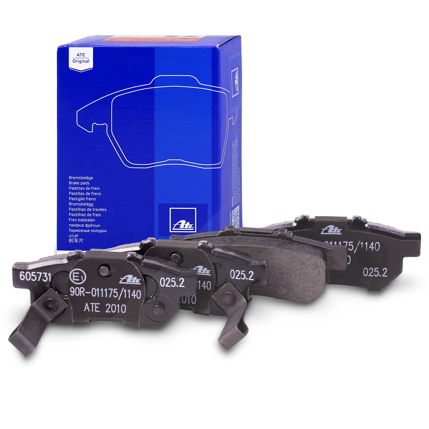Ate Bremsbelagsatz hinten [Hersteller-Nr. 13.0460-5731.2] für Honda