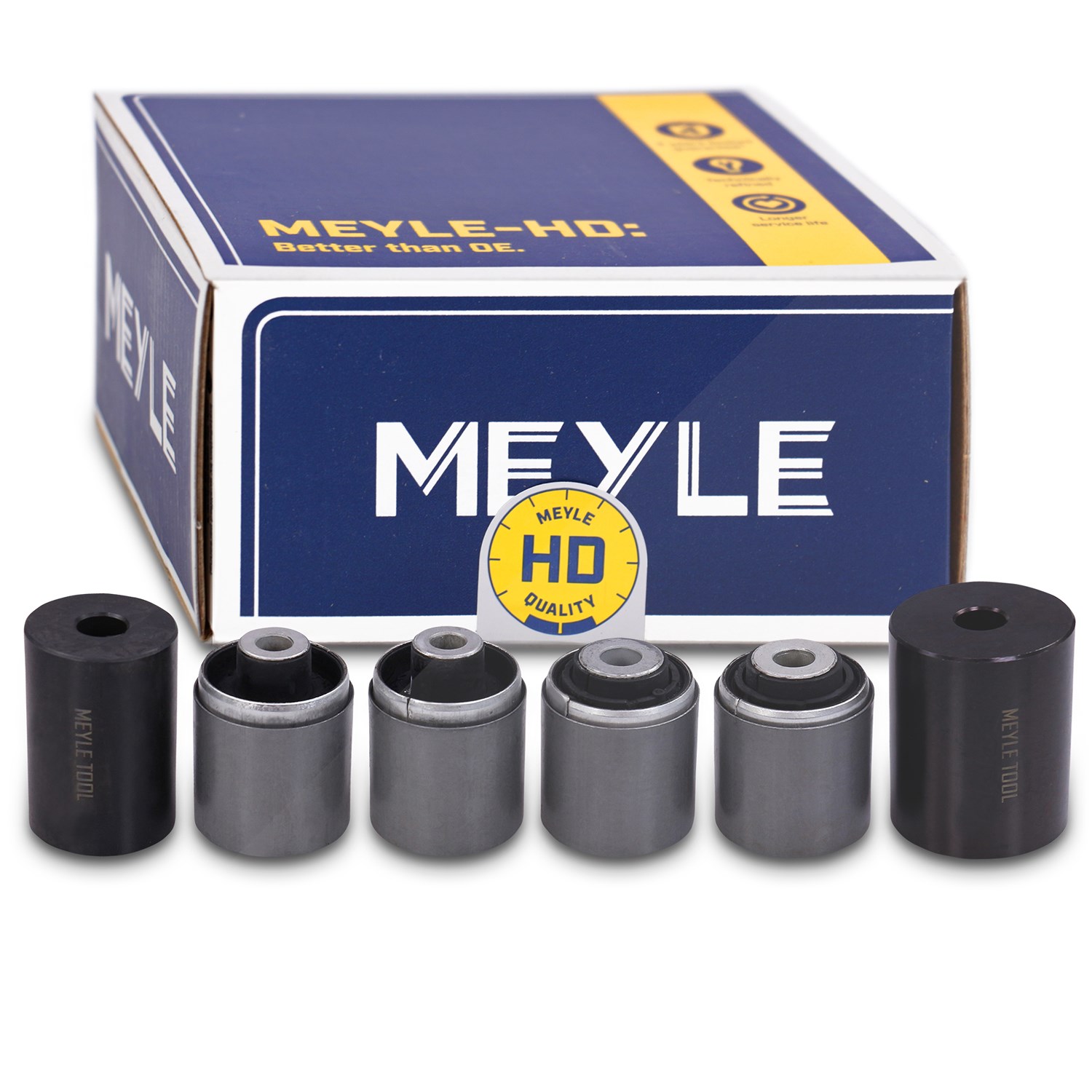 Meyle Querlenkerbuchsen Reparatursatz Hinterachse unten [Hersteller-Nr. 3147540000/HD] für BMW