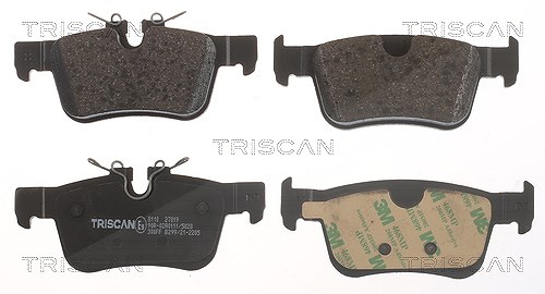 Triscan Bremsbelagsatz, Scheibenbremse [Hersteller-Nr. 811027019] für Volvo