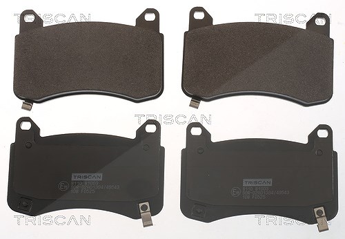 Triscan Bremsbelagsatz, Scheibenbremse 8110 81003 Für Tesla - Bild 5