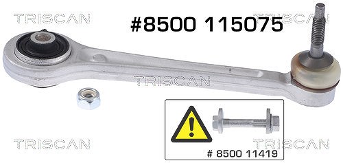 Triscan Lenker, Radaufhängung [Hersteller-Nr. 8500115075] für BMW