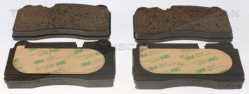 Triscan Bremsbelagsatz, Scheibenbremse [Hersteller-Nr. 811029191] für Cupra, Seat