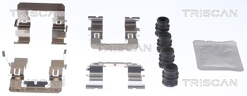 Triscan Zubehörsatz, Scheibenbremsbelag [Hersteller-Nr. 8105681538] für Subaru