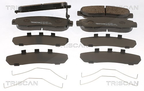 Triscan Bremsbelagsatz, Scheibenbremse [Hersteller-Nr. 811040070] für Honda