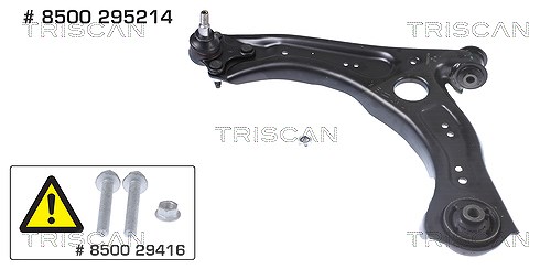 Triscan Lenker, Radaufhängung [Hersteller-Nr. 8500295214] für Skoda, Audi, VW, Seat