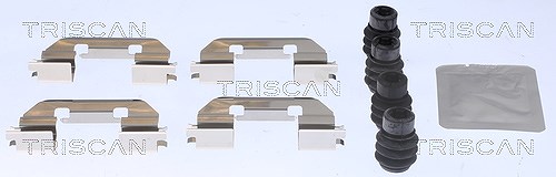 Triscan Zubehörsatz, Scheibenbremsbelag [Hersteller-Nr. 8105101672] für Alfa Romeo, Jeep, Fiat