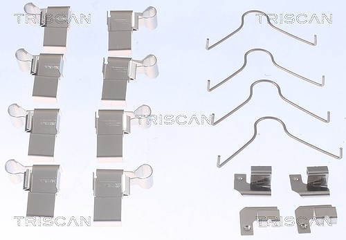 Triscan Zubehörsatz, Scheibenbremsbelag [Hersteller-Nr. 8105131652] für Toyota