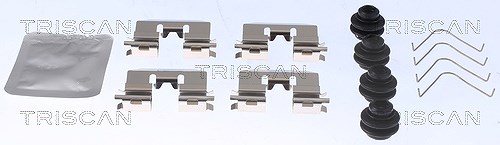 Triscan Zubehörsatz, Scheibenbremsbelag [Hersteller-Nr. 8105431648] für Ford, Hyundai