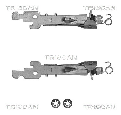 Triscan Nachsteller, Trommelbremse [Hersteller-Nr. 8105103002] für Renault, Opel, Peugeot, Suzuki, Toyota, Citroën, Vauxhall, Subaru, Nissan