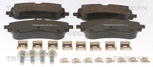 Triscan Bremsbelagsatz, Scheibenbremse [Hersteller-Nr. 811029193] für VW, Man