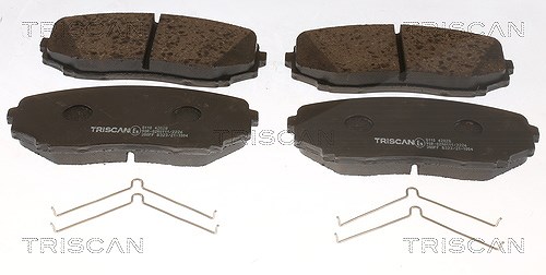 Triscan Bremsbelagsatz, Scheibenbremse [Hersteller-Nr. 811042028] für Mitsubishi