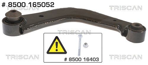 Triscan Lenker, Radaufhängung [Hersteller-Nr. 8500165052] für Ford