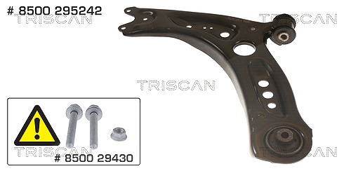 Triscan Lenker, Radaufhängung [Hersteller-Nr. 8500295242] für Audi, VW