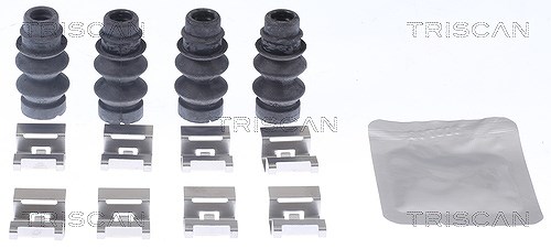 Triscan Zubehörsatz, Scheibenbremsbelag [Hersteller-Nr. 8105101668] für Ds, Citroën, Vauxhall, Fiat, VW, Opel, Renault, Toyota, Dacia, Man, Ford, Merc