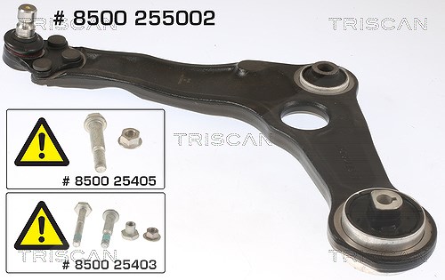 Triscan Lenker, Radaufhängung [Hersteller-Nr. 8500255002] für Renault