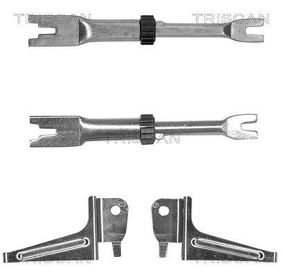 Triscan Nachsteller, Trommelbremse [Hersteller-Nr. 8105103007] für Citroën, Renault, Fiat, Peugeot