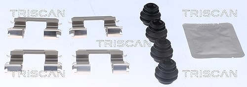 Triscan Zubehörsatz, Scheibenbremsbelag [Hersteller-Nr. 8105181021] für Kia, Peugeot