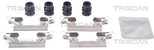 Triscan Zubehörsatz, Scheibenbremsbelag [Hersteller-Nr. 8105281597] für Nissan, Peugeot