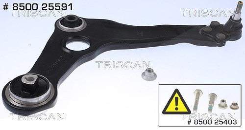 Triscan Lenker, Radaufhängung [Hersteller-Nr. 850025591] für Renault