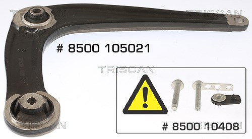 Triscan Lenker, Radaufhängung [Hersteller-Nr. 8500105021] für Vauxhall, Toyota, Opel, Peugeot, Citroën