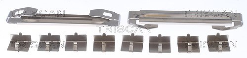 Triscan Zubehörsatz, Scheibenbremsbelag [Hersteller-Nr. 8105111632] für BMW