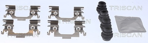 Triscan Zubehörsatz, Scheibenbremsbelag [Hersteller-Nr. 8105251605] für Renault, Nissan, Toyota