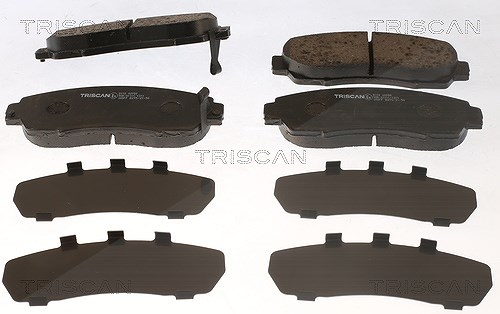 Triscan Bremsbelagsatz, Scheibenbremse [Hersteller-Nr. 811040980] für Honda
