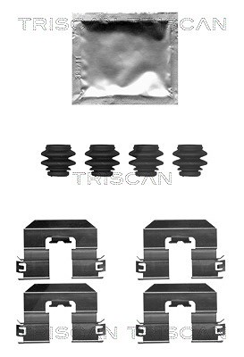 Triscan Zubehörsatz, Scheibenbremsbelag [Hersteller-Nr. 8105111637] für Mini, BMW