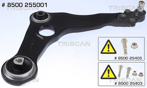 Triscan Lenker, Radaufhängung [Hersteller-Nr. 8500255001] für Renault