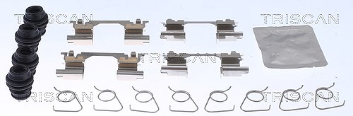 Triscan Zubehörsatz, Scheibenbremsbelag [Hersteller-Nr. 8105101666] für Vauxhall, Renault, Opel, Nissan