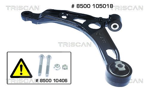 Triscan Lenker, Radaufhängung [Hersteller-Nr. 8500105018] für Peugeot, Citroën, Fiat