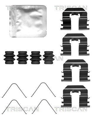 Triscan Zubehörsatz, Scheibenbremsbelag [Hersteller-Nr. 8105431649] für Hyundai, Opel