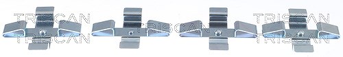 Triscan Zubehörsatz, Scheibenbremsbelag [Hersteller-Nr. 8105291625] für Audi, VW, Porsche