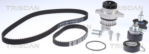 Triscan Wasserpumpe + Zahnriemensatz [Hersteller-Nr. 8647290513] für VW, Seat, Audi