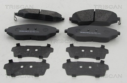 Triscan Bremsbelagsatz, Scheibenbremse [Hersteller-Nr. 811021015] für Chevrolet
