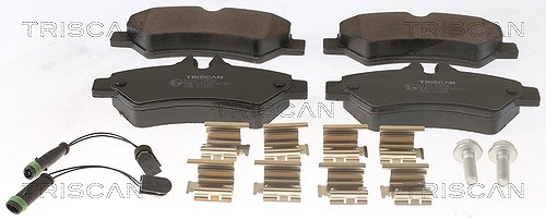 Triscan Bremsbelagsatz, Scheibenbremse [Hersteller-Nr. 811010558] für Mercedes-Benz, VW